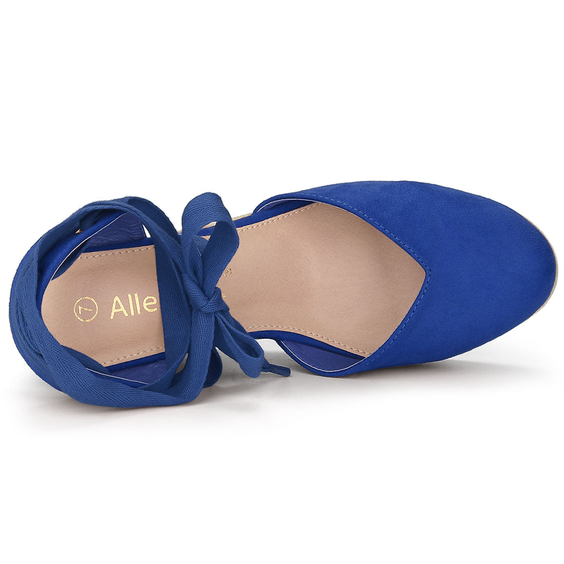 Women's Espadrille Platform Wedge Heel Lace Up Sandals