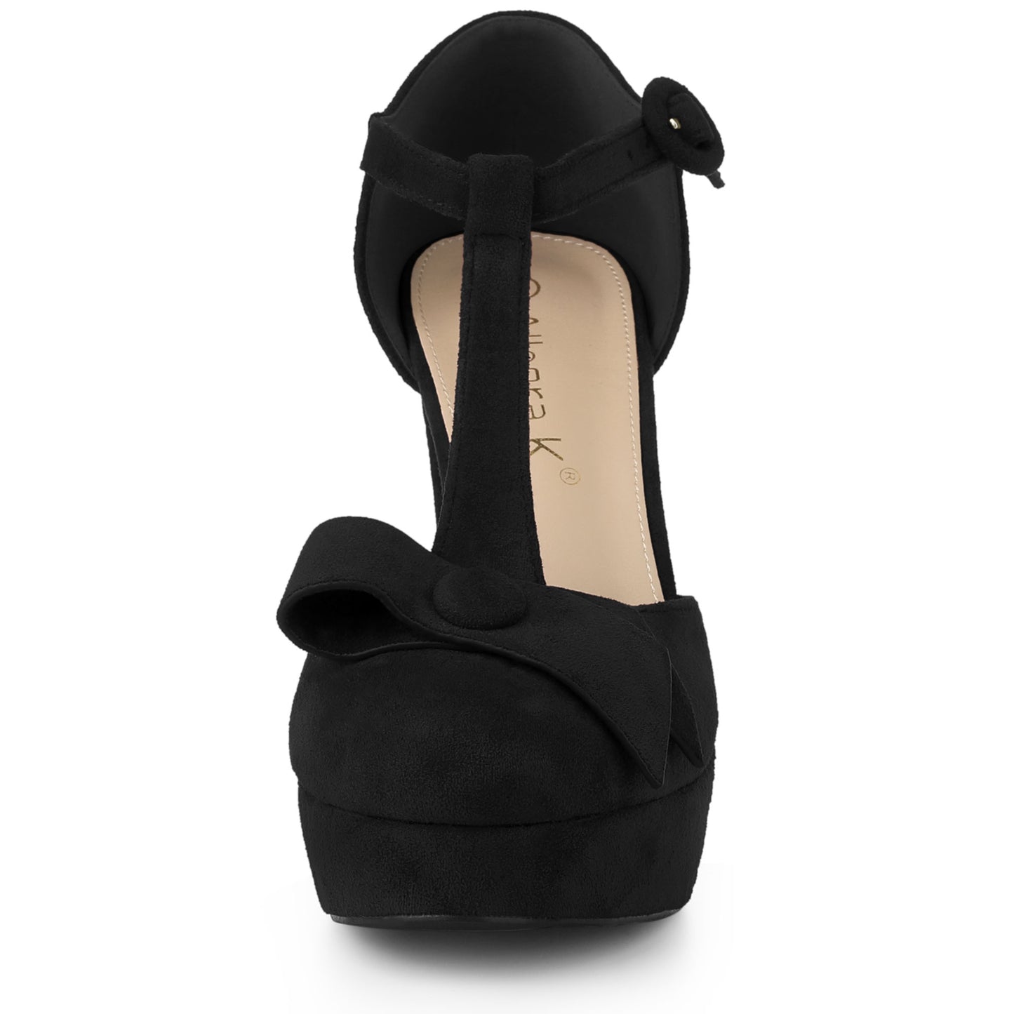 Zapatos de vestir Mary Jane con plataforma y tacón grueso para mujer