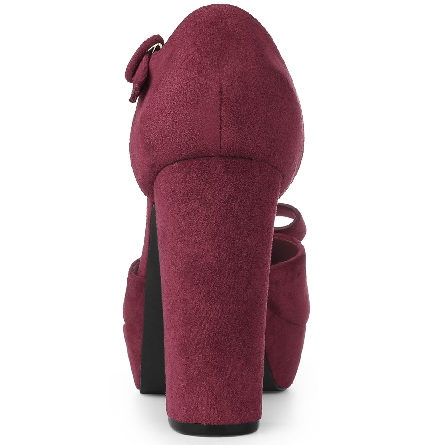 Zapatos de vestir Mary Jane con plataforma y tacón grueso para mujer
