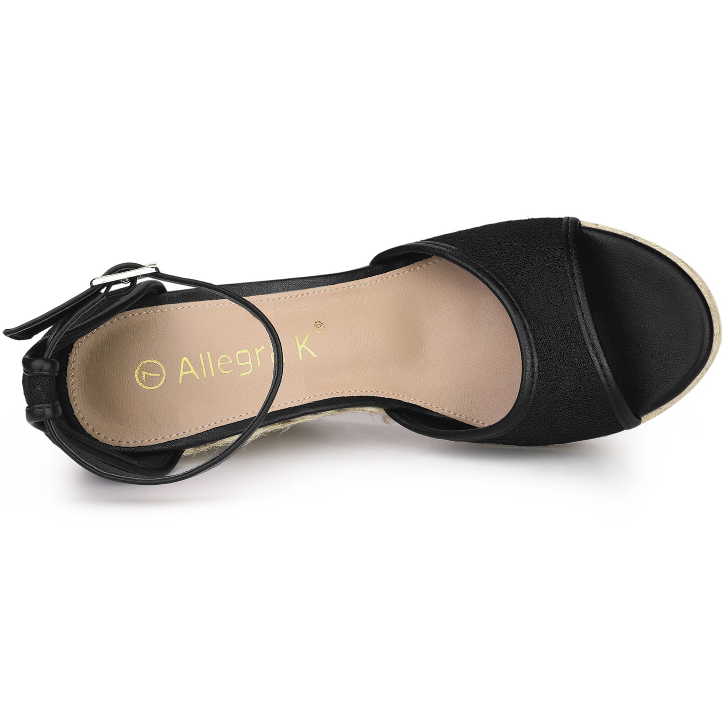 Women's Lace Platform Espadrilles Wedge Heels Sandals