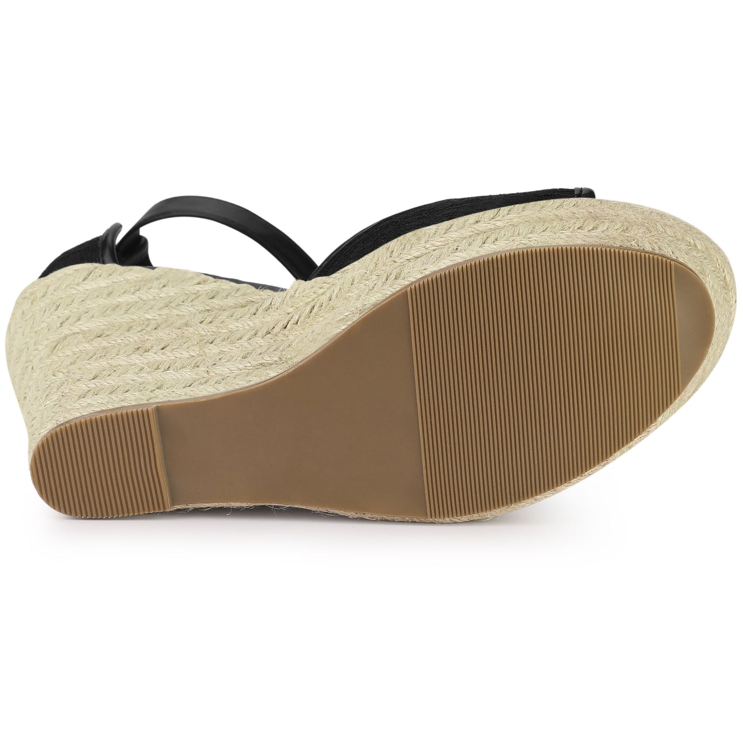 Women's Lace Platform Espadrilles Wedge Heels Sandals