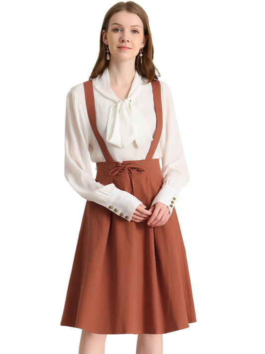 Falda con tirantes y cintura alta para mujer, mono, corsé, falda skater, minivestido corto