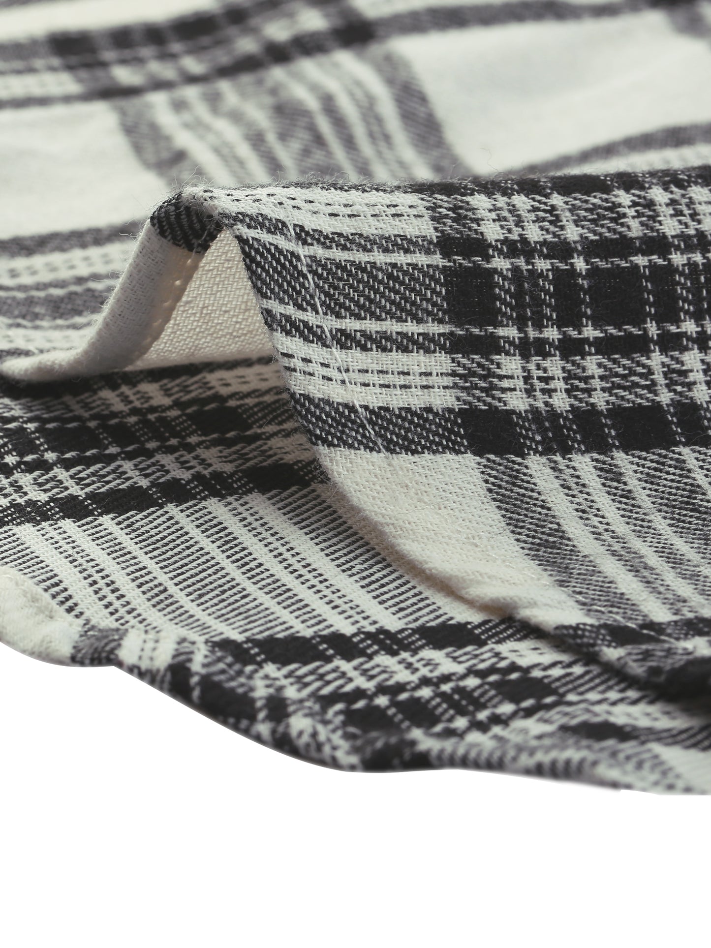 Women's Classic Button Down Cotton Plaid Shirt (Available in Plus Size)