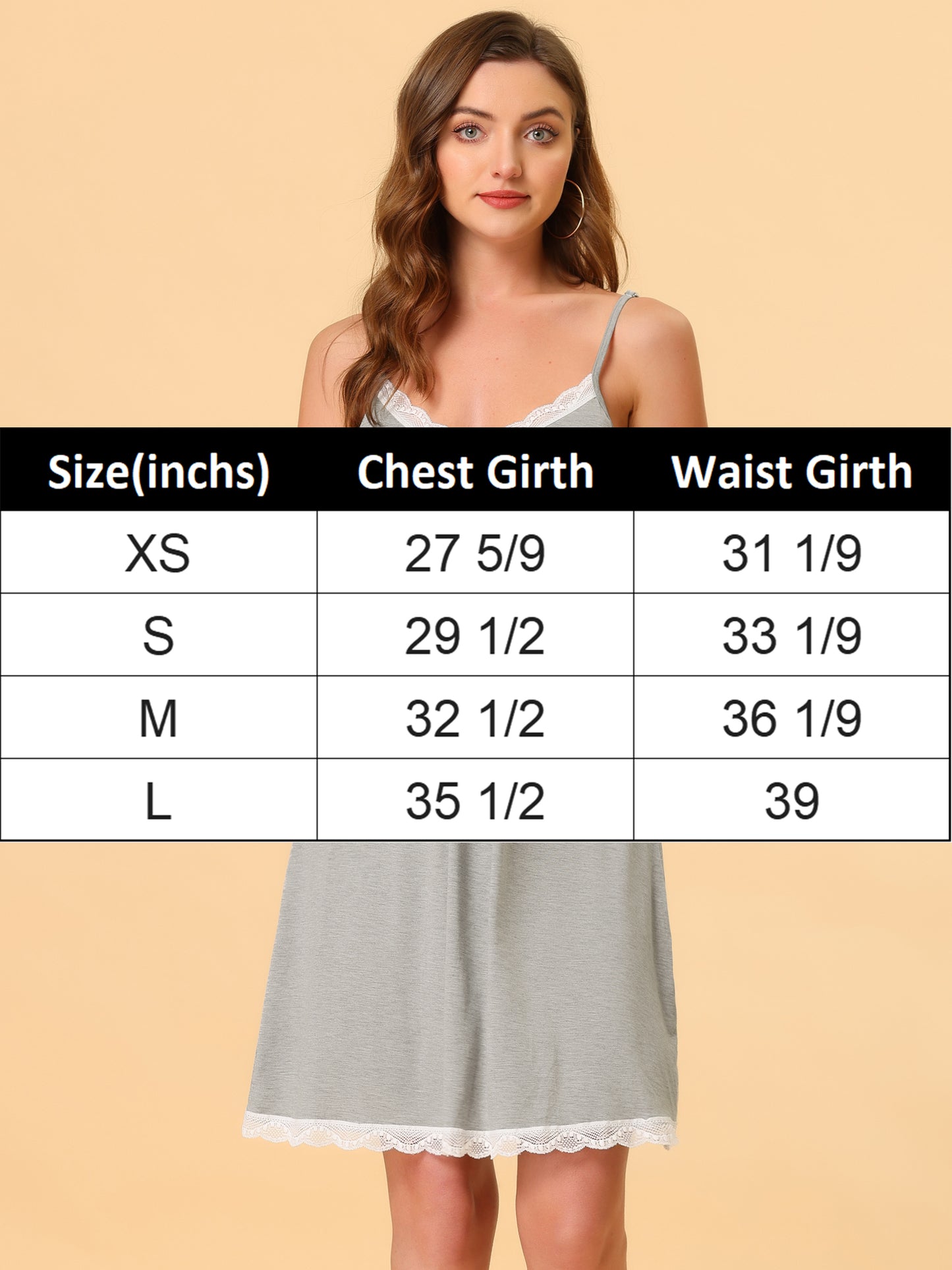 Chemise de nuit en dentelle pour femme, pyjama, col en V, vêtements de nuit, robe de détente