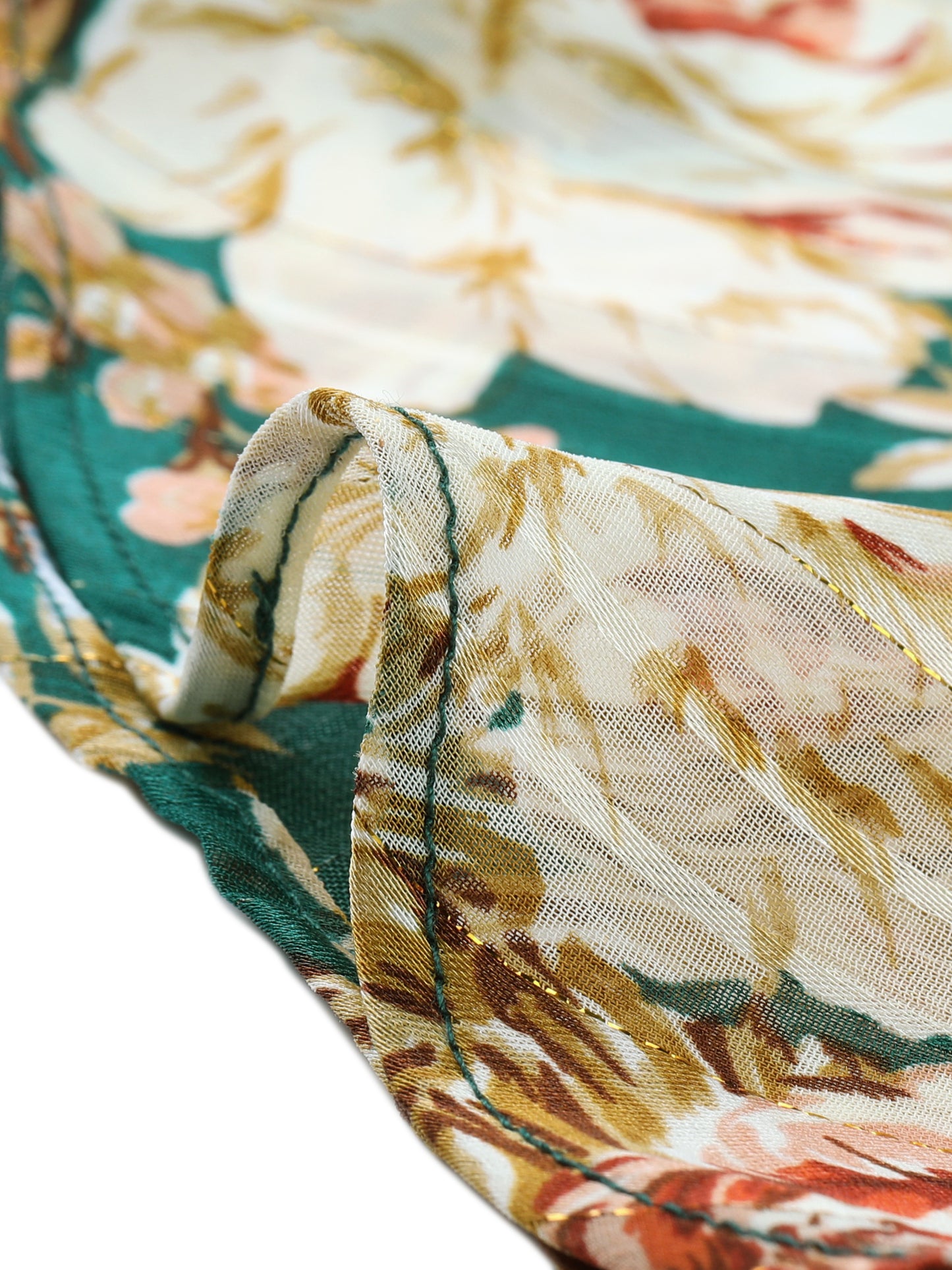 Women's Hawaiian Tropical Skirt Ruffle Pleated Hem Tie Wrap Glitter Floral Skirts
