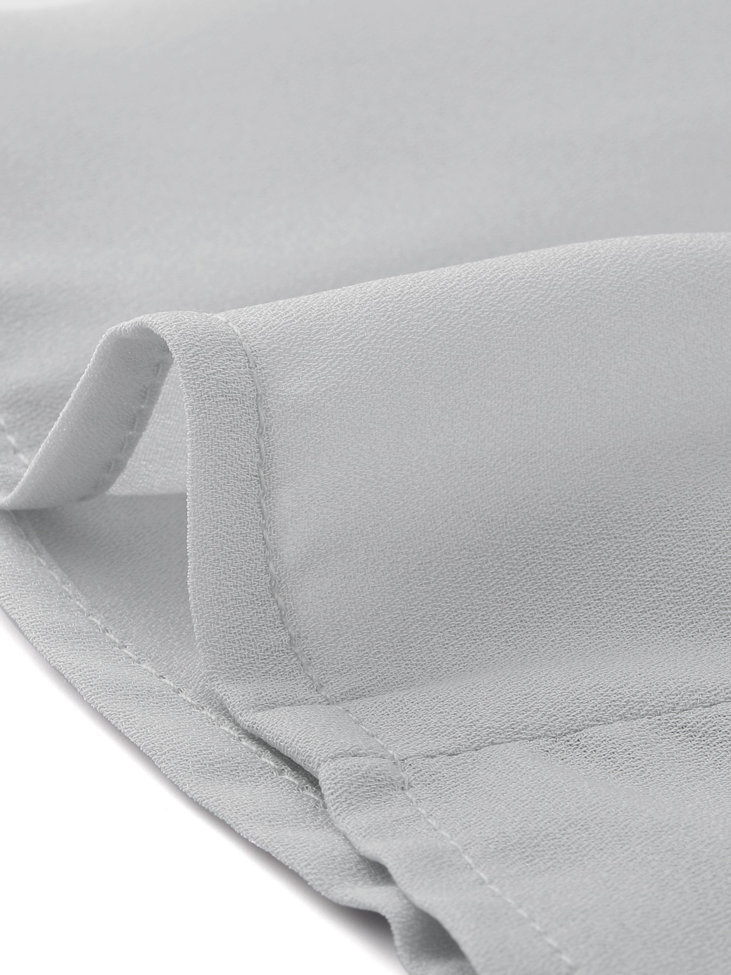 Chaqueta tipo bolero de gasa de verano para mujer, con mangas fruncidas 3/4 y solapa chal, fina, ligera y abierta al frente.