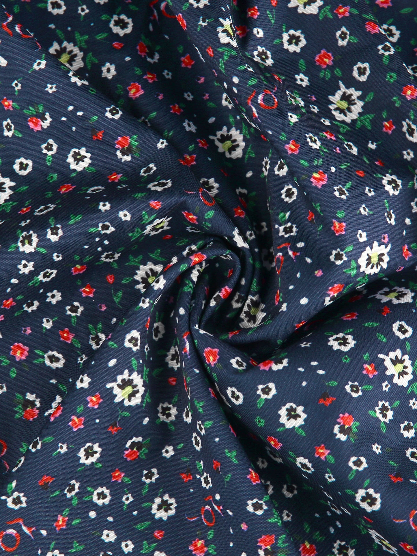 Women Plus Size Top Round Neck Short Sleeve Ruffle Summer Polka Dots Floral Blouse