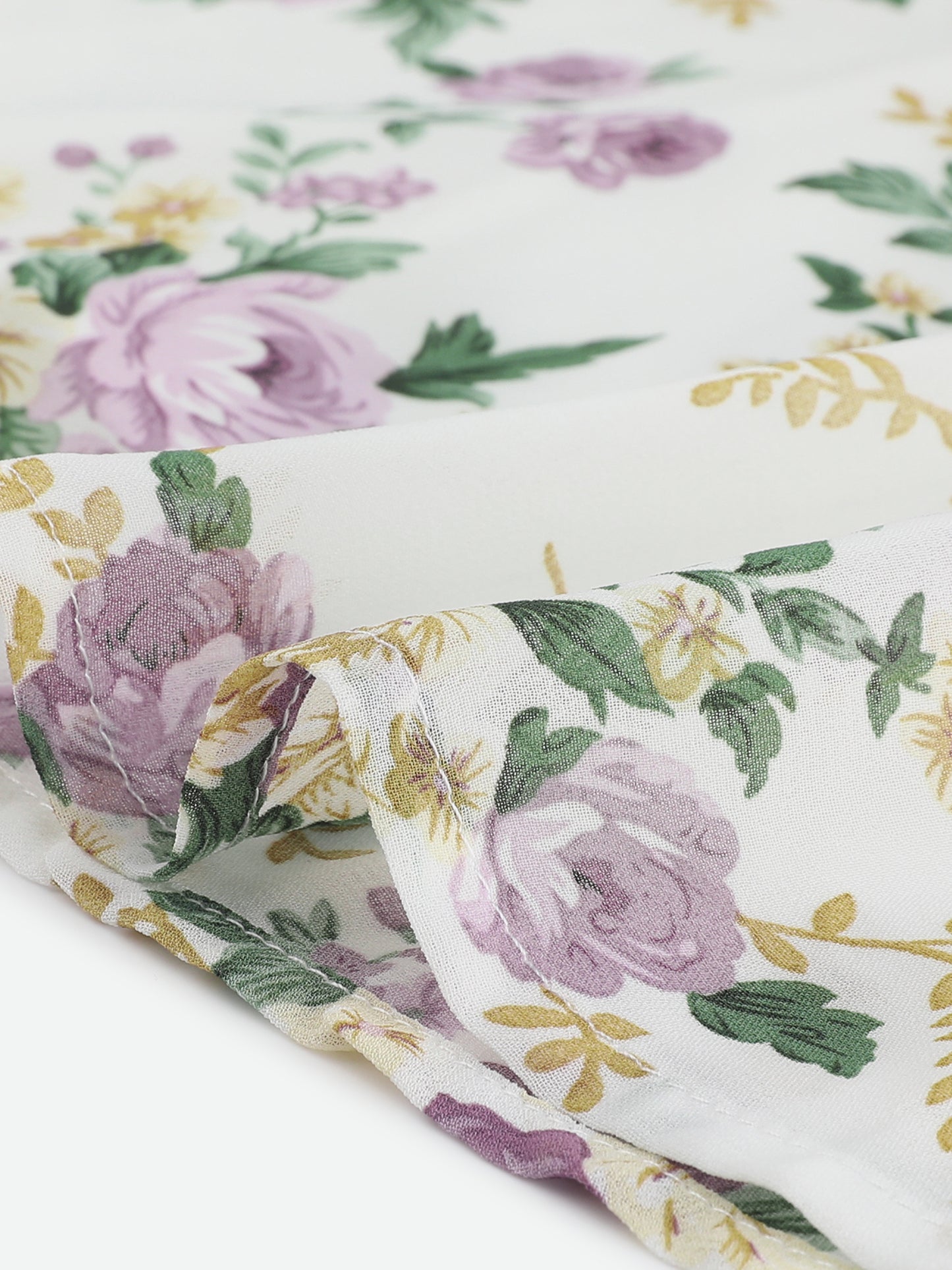 Faldas florales para mujer, primavera, fruncidas, cintura elástica, corte A, por debajo de la rodilla, falda con volantes escalonados