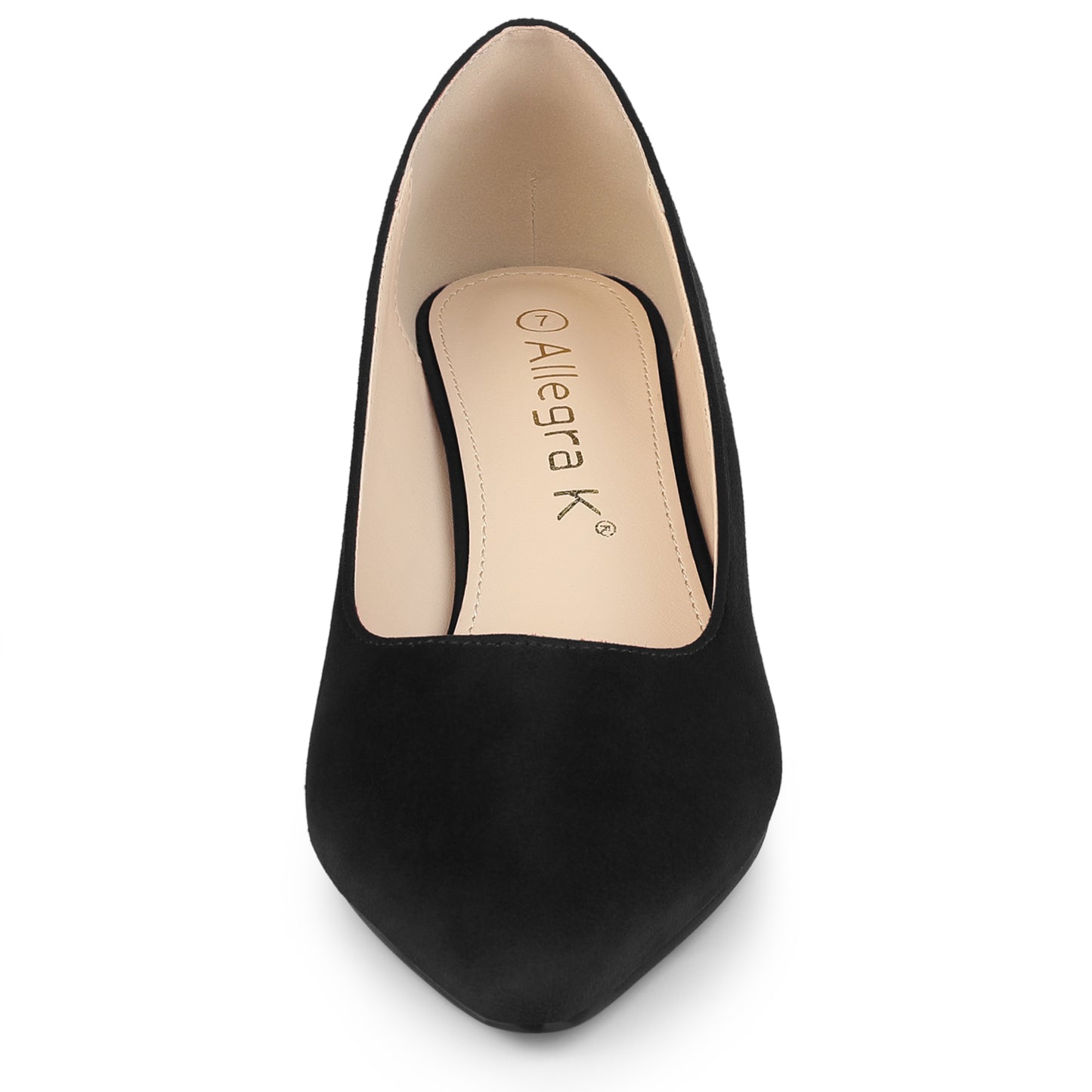 Women's Pointy Toe Slip On Wedges Heels Pumps