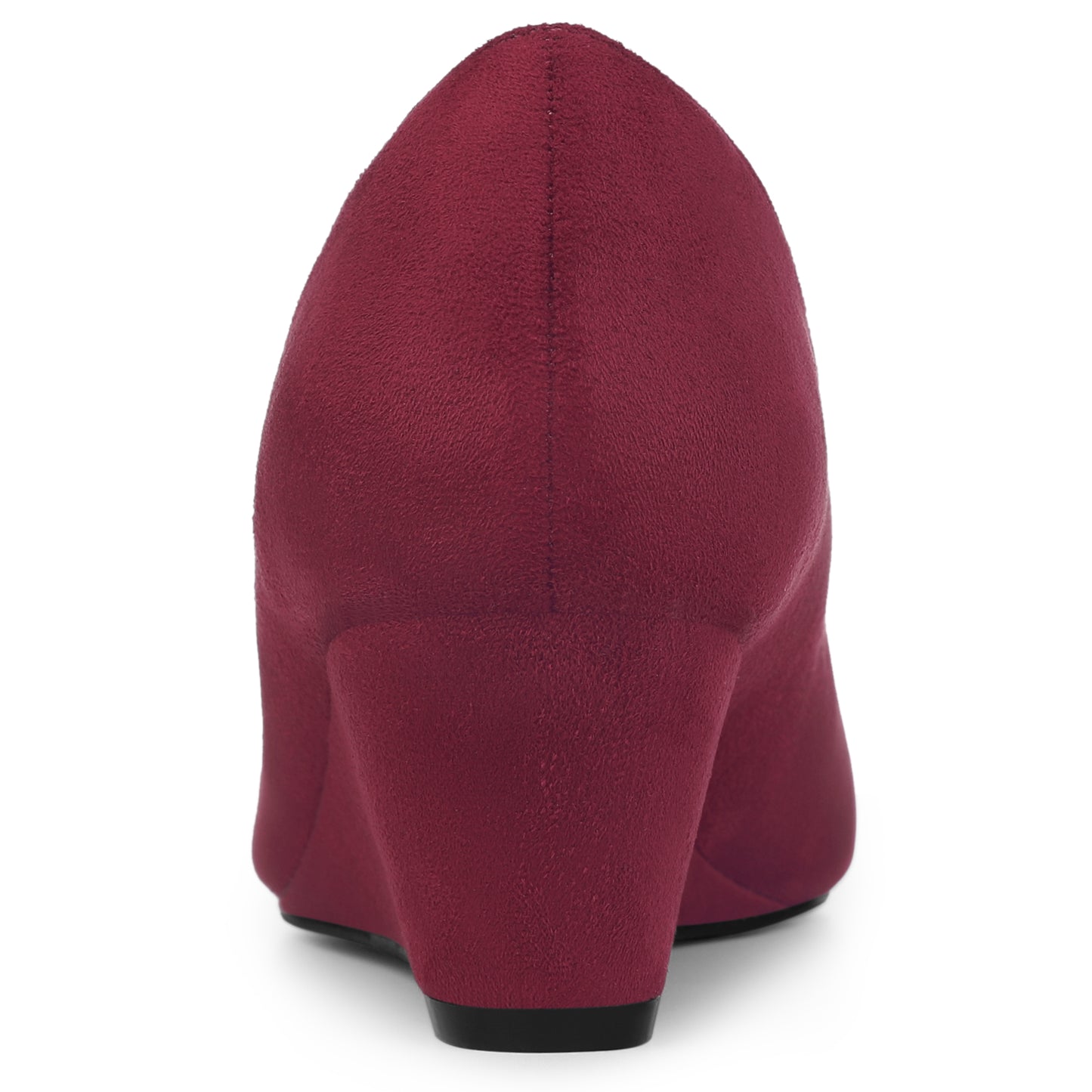 Women's Pointy Toe Slip On Wedges Heels Pumps