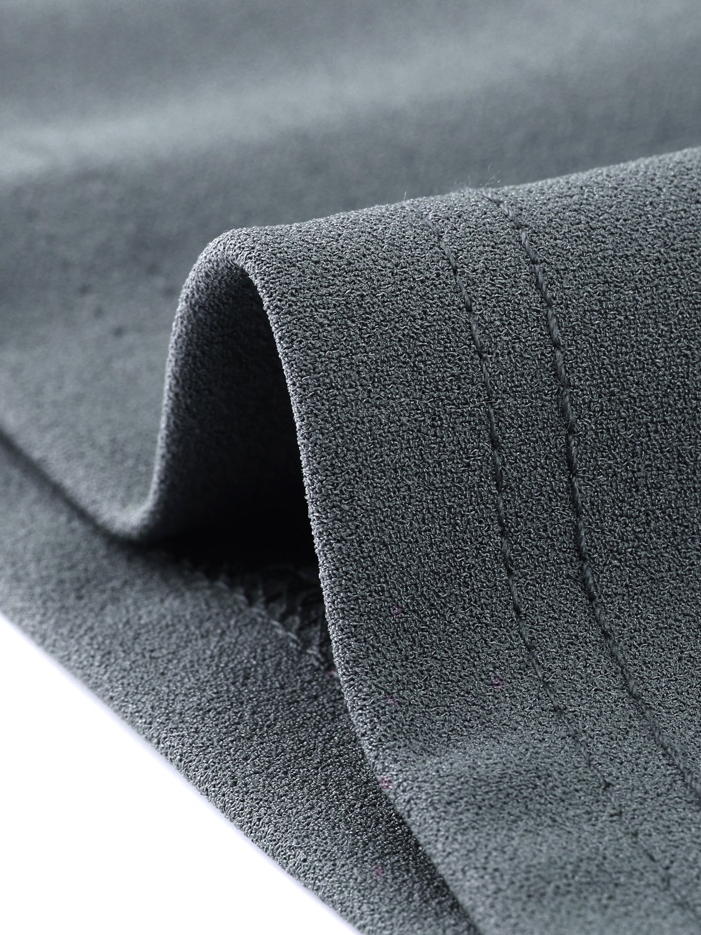 Falda formal de trabajo con botones delanteros y corte A hasta la rodilla para mujer