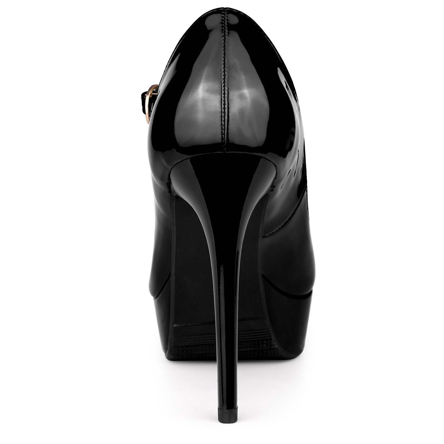 Zapatos de vestir Mary Jane con plataforma y tiras en el tobillo para mujer