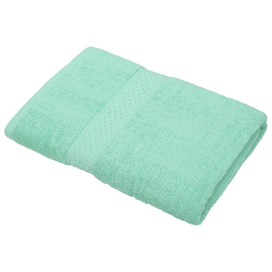 1 Pc Classic Absorbent Cotton Bath Towel, Olive Green 27.56" x 55.12"