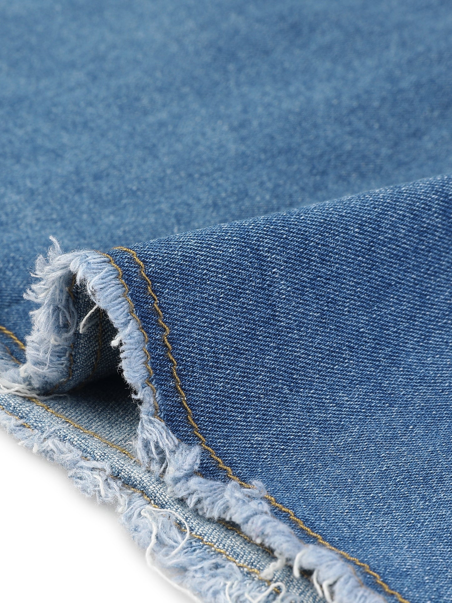 Women's Plus Size Overalls Dresses Jean Skirt Distressed Racerback Suspender Denim Overall Dress