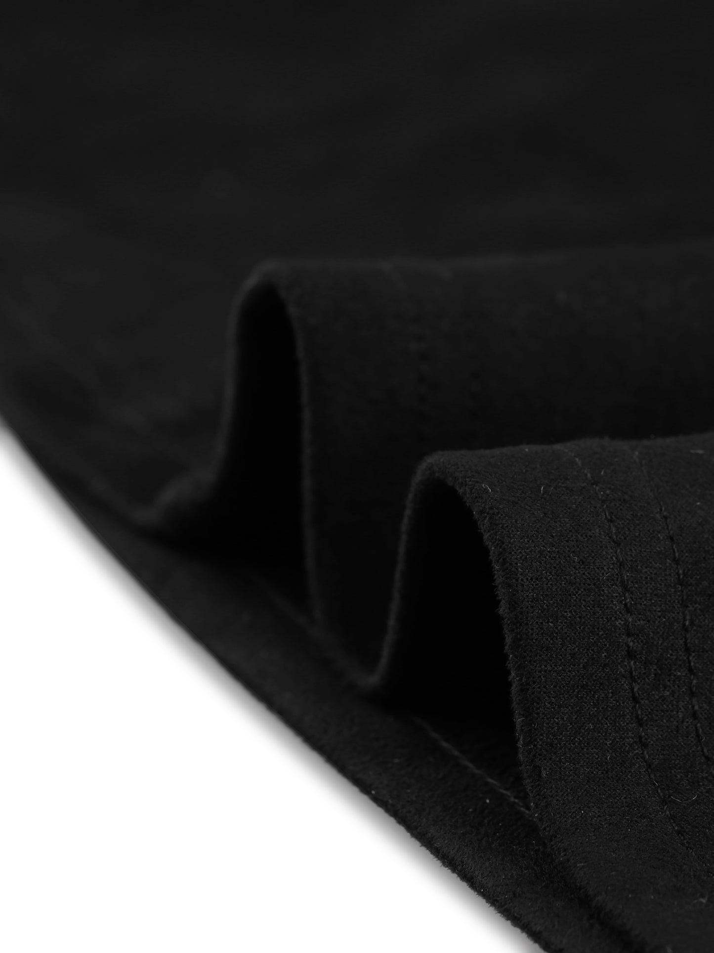 Falda midi elástica de ante sintético con bolsillos y cinturón para mujer