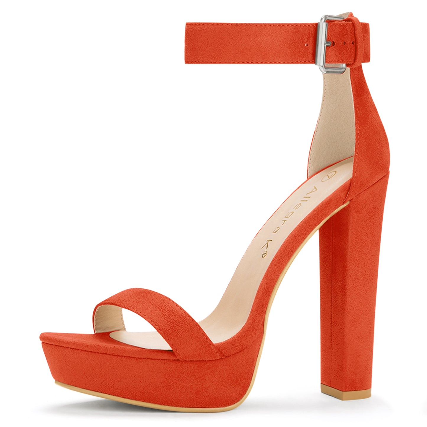 Women's High Chunky Heels Ankle Strap Platform Sandals