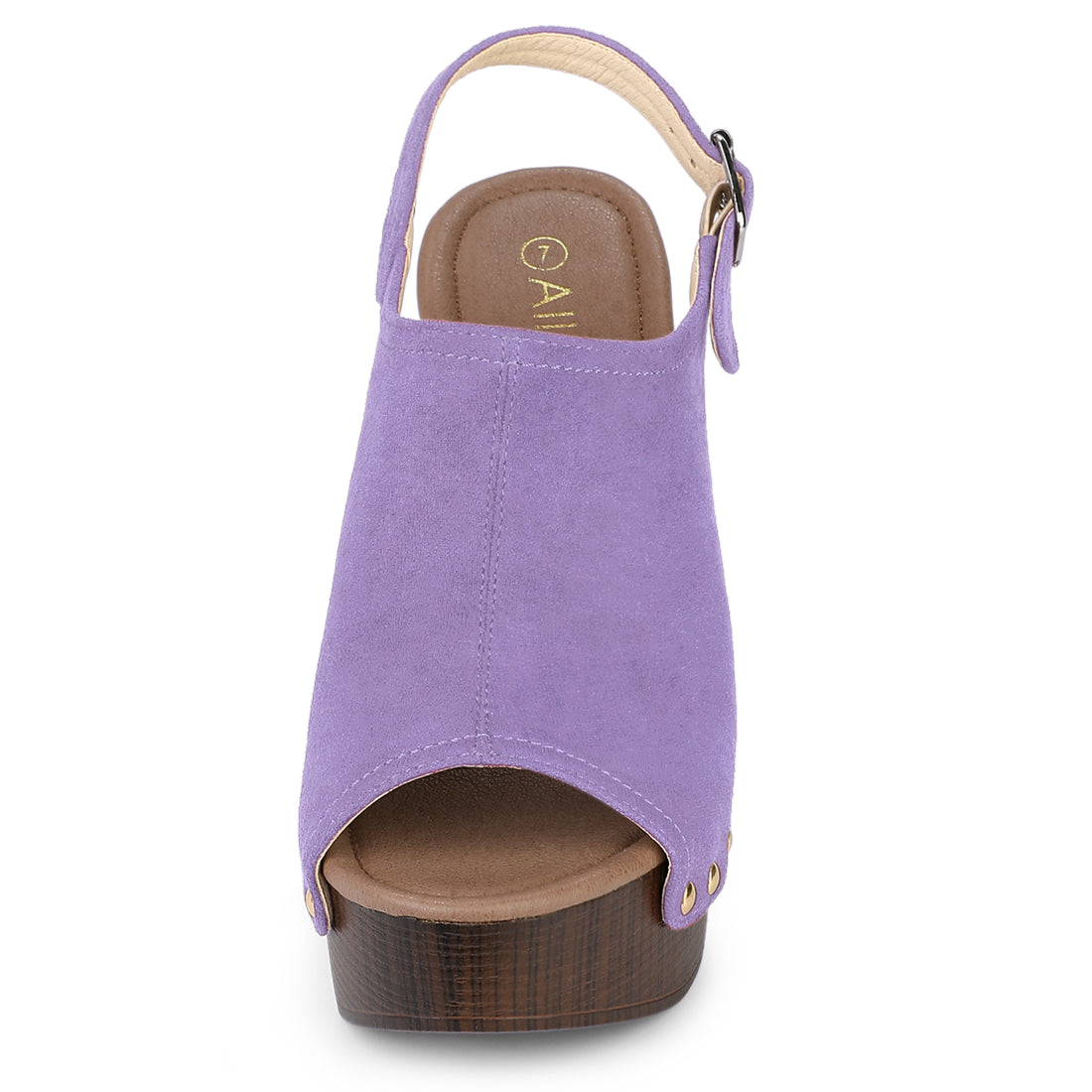 Women's Slingback Platform Chunky Heel Sandals