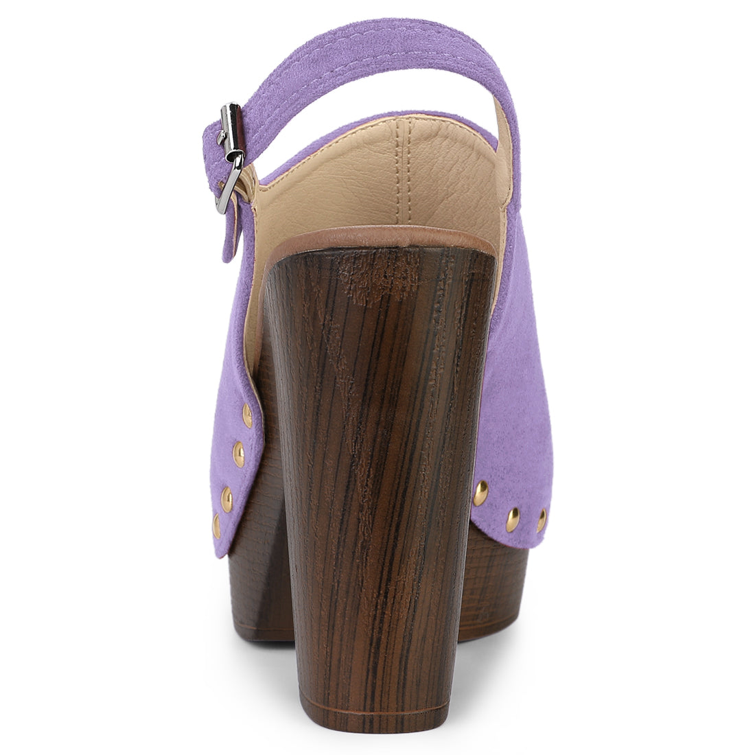 Women's Slingback Platform Chunky Heel Sandals