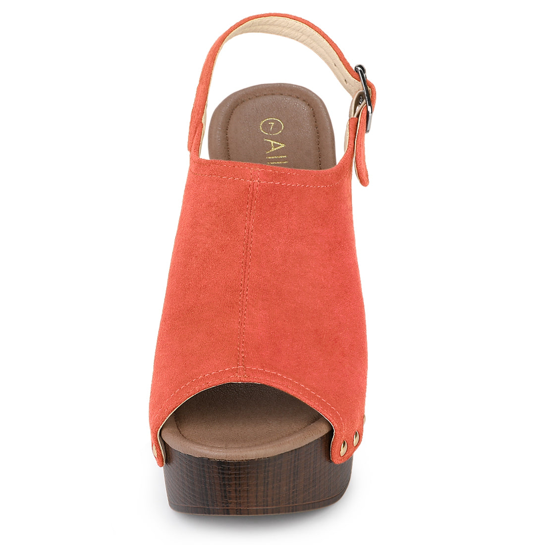 Women's Slingback Platform Chunky Heel Sandals