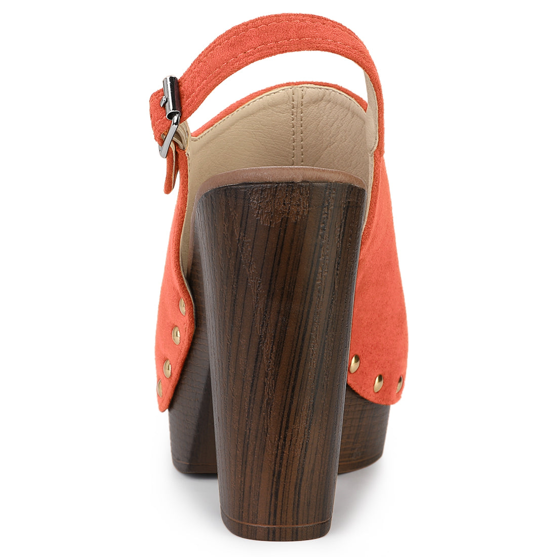 Women's Slingback Platform Chunky Heel Sandals