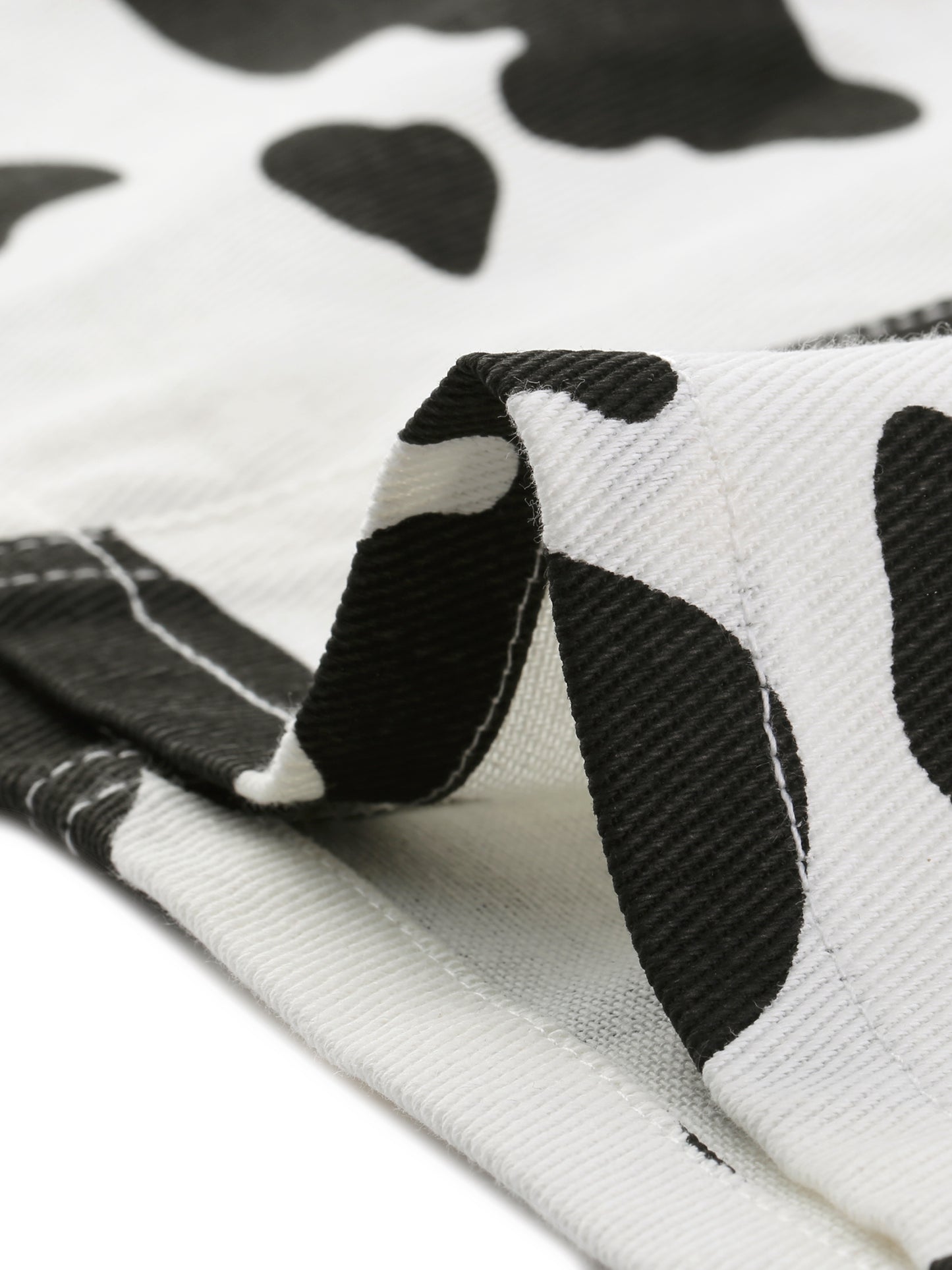 Women's High Waist Mini Print Casual Short Skirt