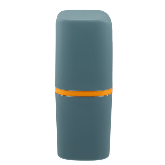Toothbrush Case Traveling Toothbrush Holders, 7.87"x2.95"x2.17" Gray Blue