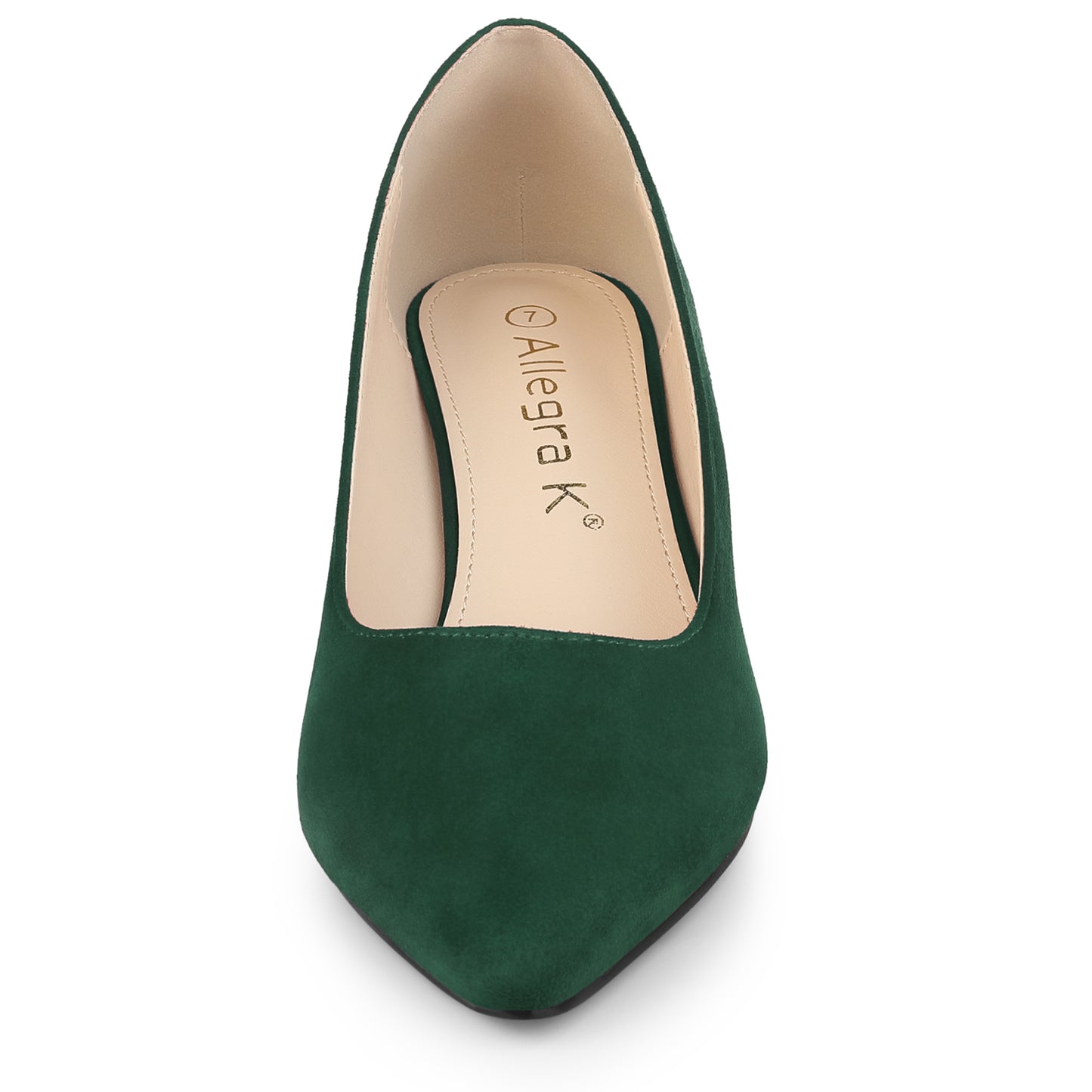 Women's Pointy Toe Slip On Wedges Heels Pumps