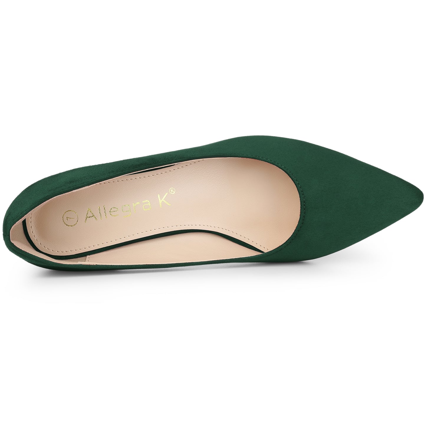 Women's Pointy Toe Slip On Wedges Heels Pumps