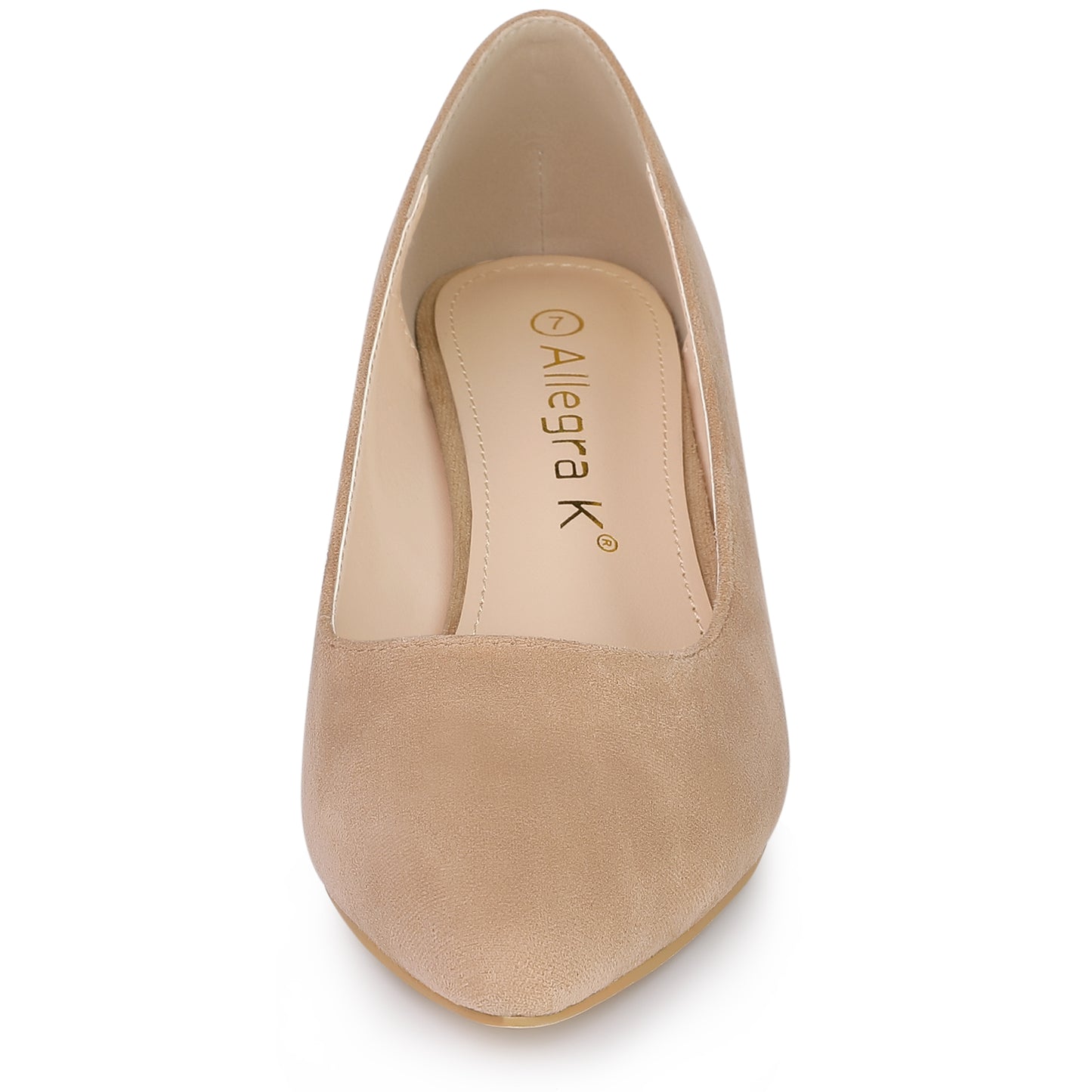 Women's Pointy Toe Slip On Wedges Heels Pumps