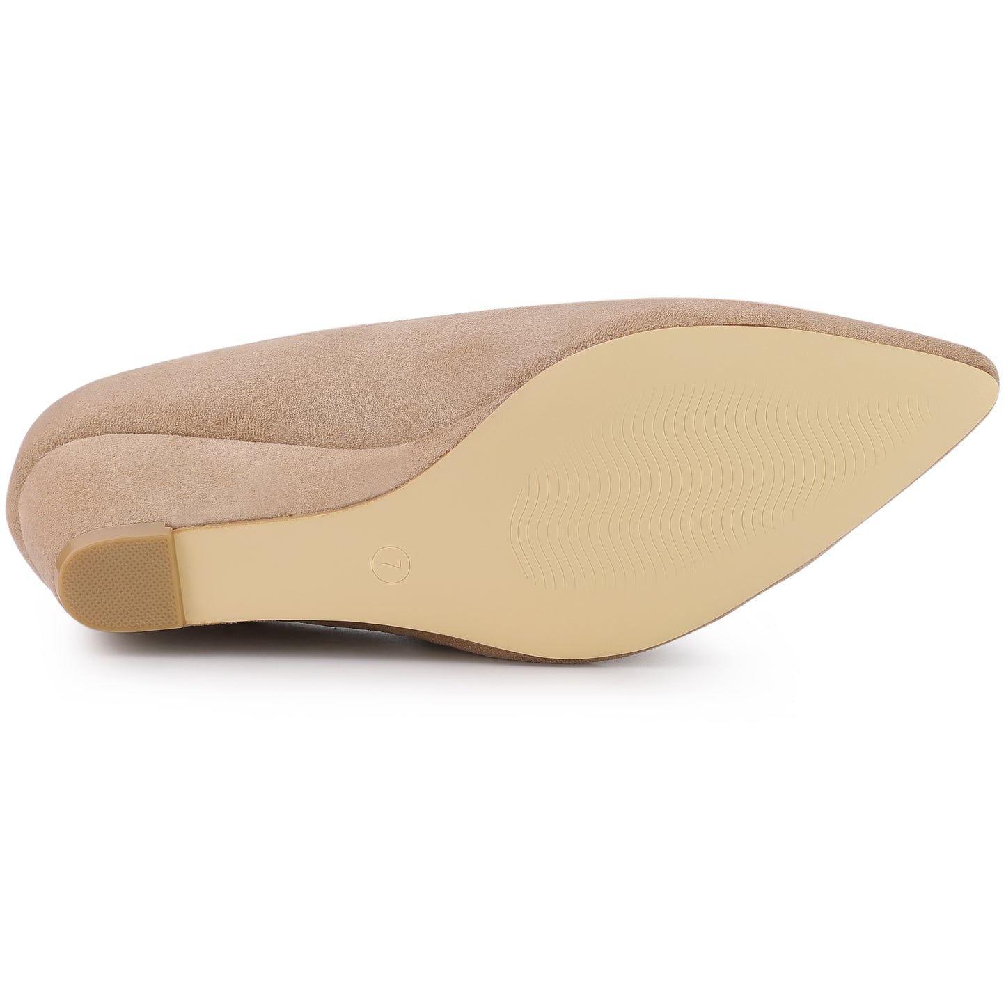 Women's Pointy Toe Slip On Wedges Heels Pumps