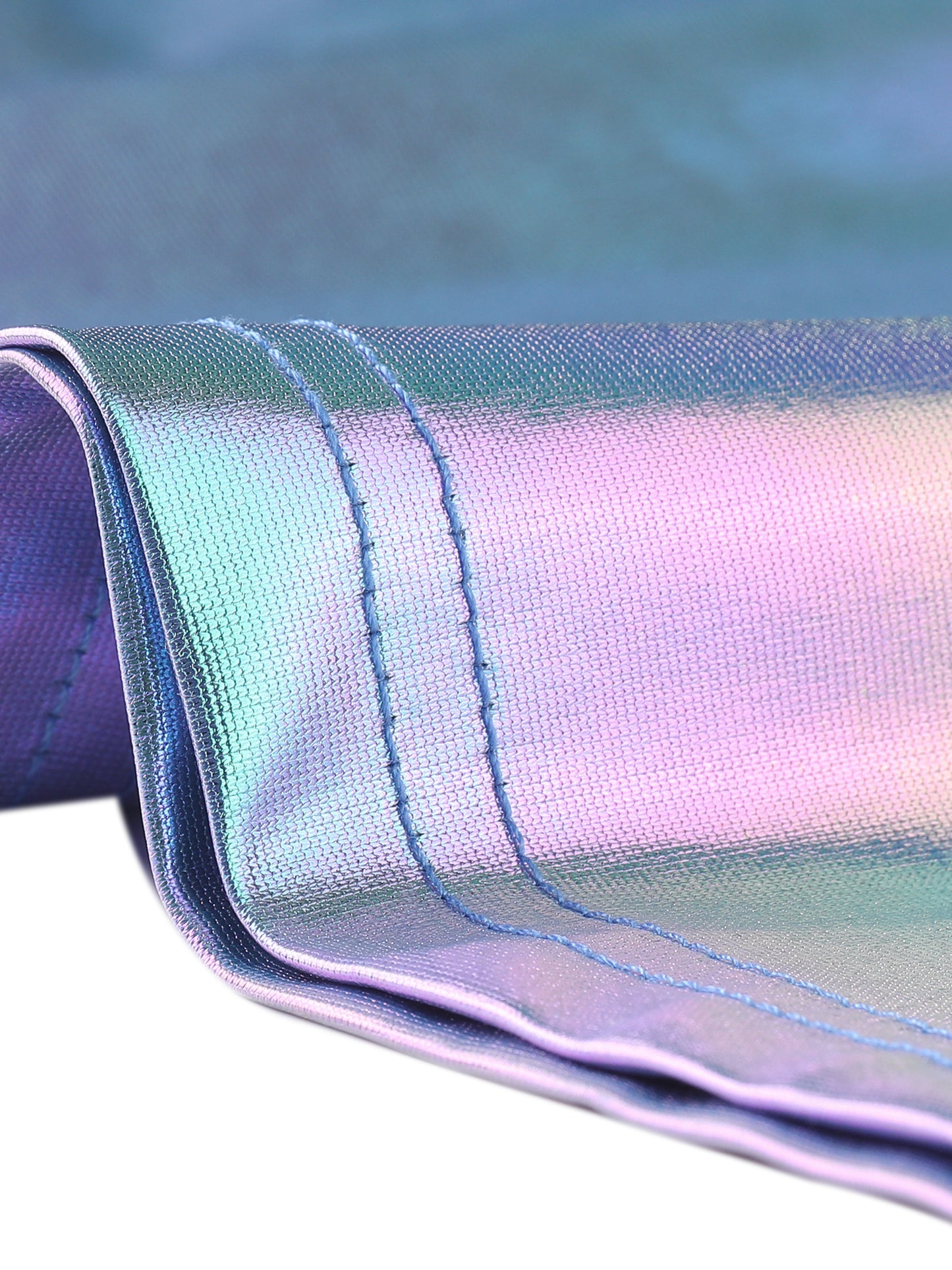 Women's Metallic Mini Skirt Shiny Holographic Bodycon Skirts