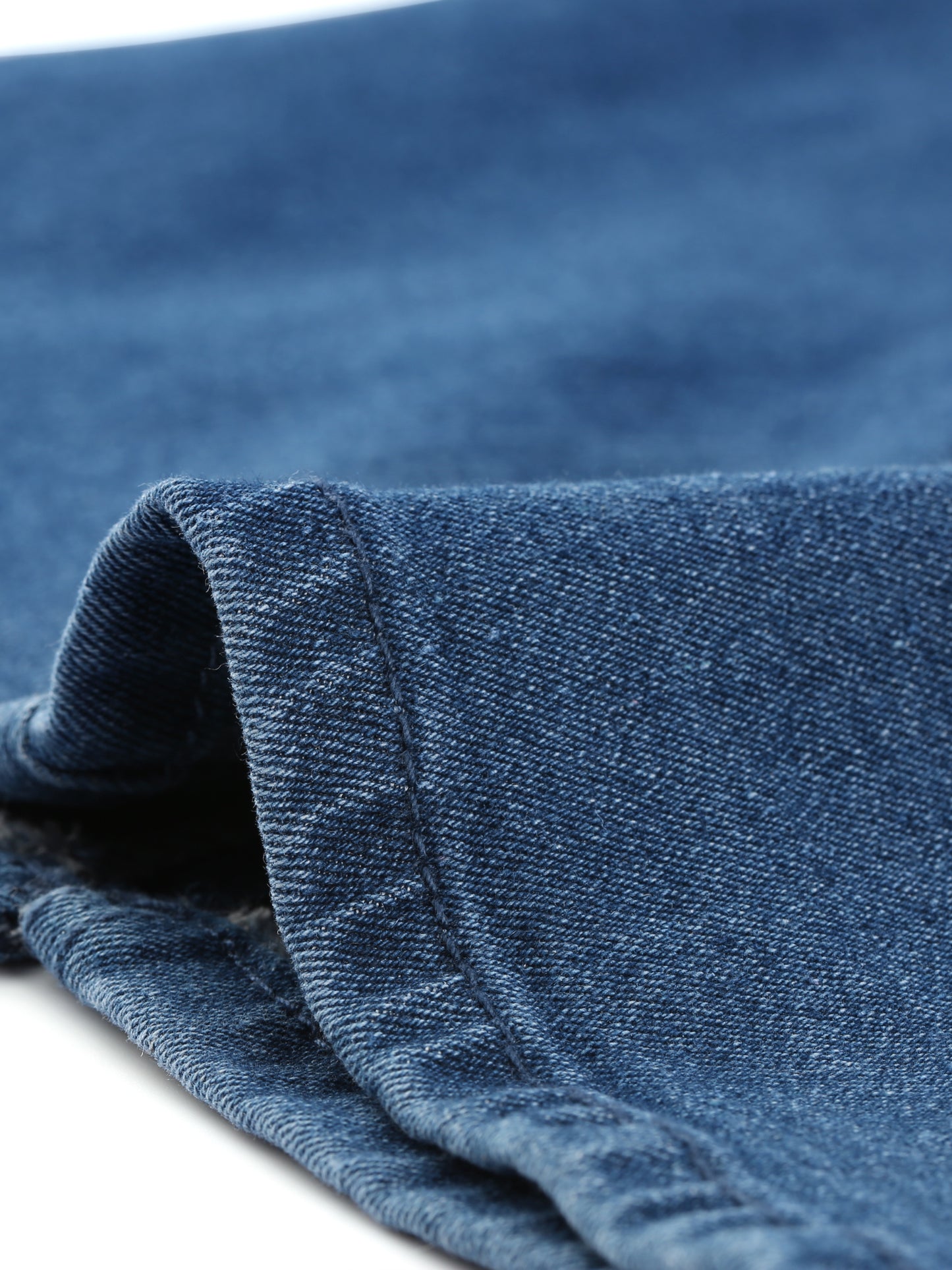 Women's Denim Skirt High Waist Slit Hem Stretch Bodycon Pencil Skirt Knee Length Jean Skirts