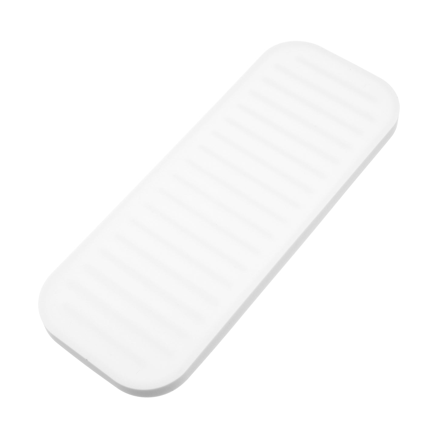 Silicone Soap Dish, Keep Soap Dry for Home Bathroom Kitchen, 23x9cm White