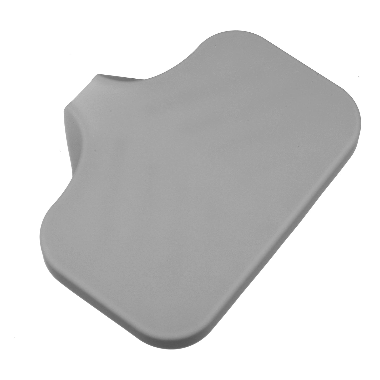 Draining Silicone Soap Dish for Home Bathroom Kitchen, 13.5x10.5cm Dark Gray