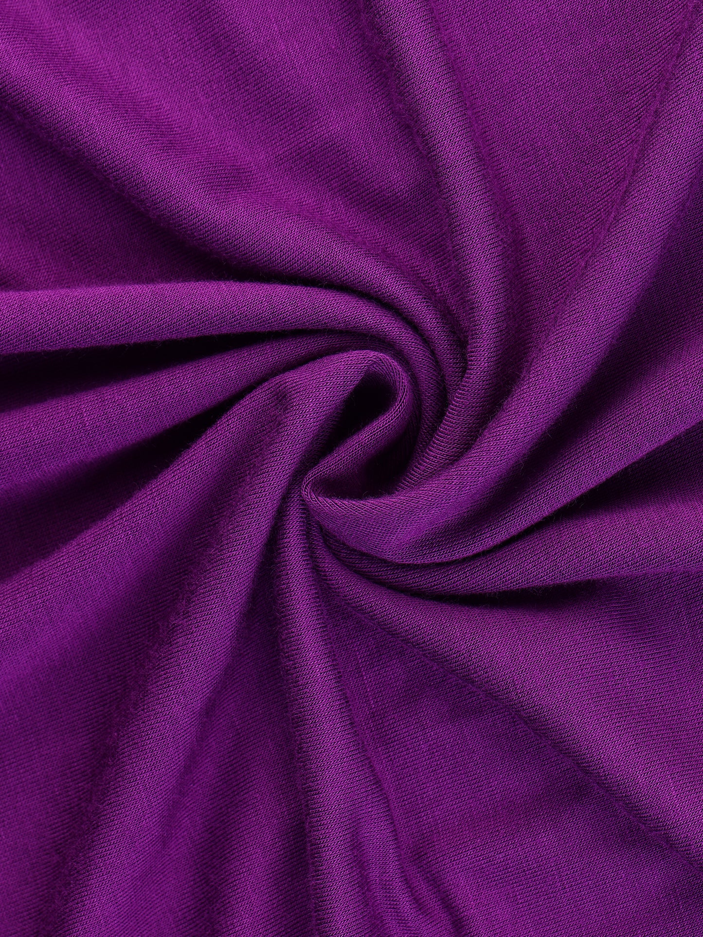 cheibear Pajama V Neck Lace Nightdress Stretchy Lounge Dress Purple