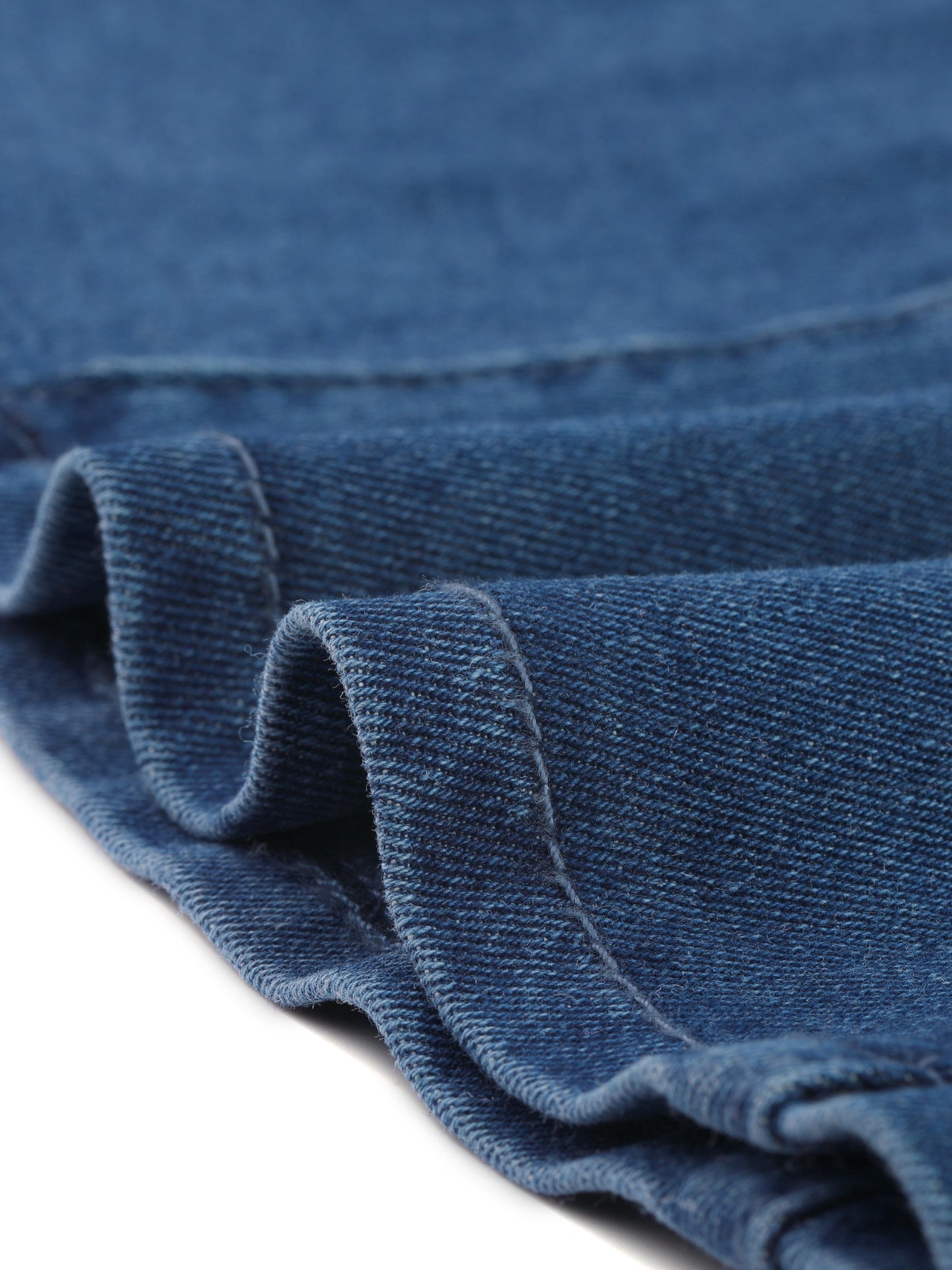 Women's High Waisted A-Line Flared Casual Denim Skirt (Available in Plus Size)