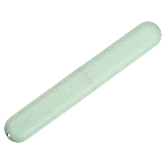 1 Pc Traveling Toothbrush Case, PP Toothbrush Travel Container, 8.07"x1.22"x0.83" Green