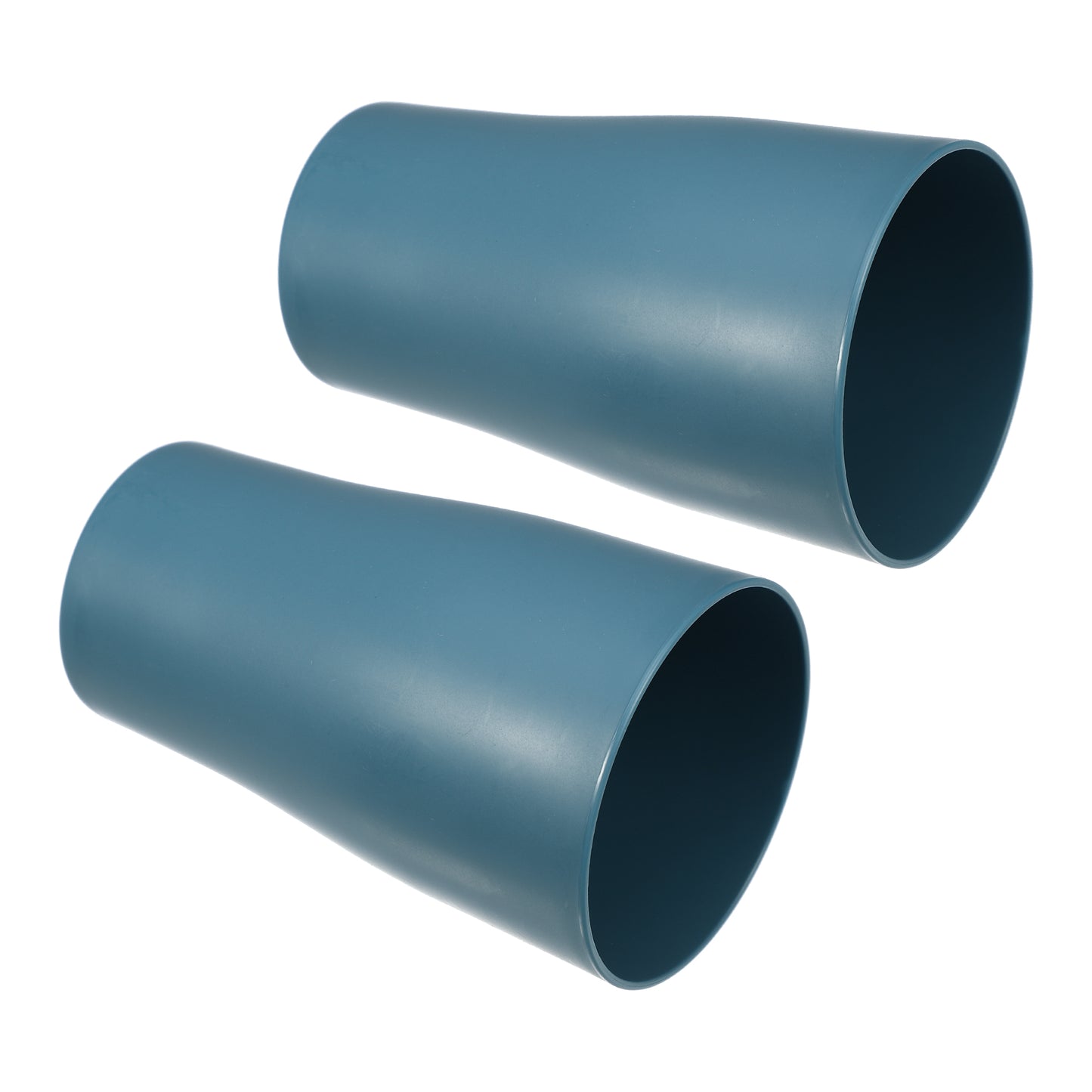 2 vasos de PP para cepillos de dientes de baño y cocina, 12,5 x 7,6 cm, color azul