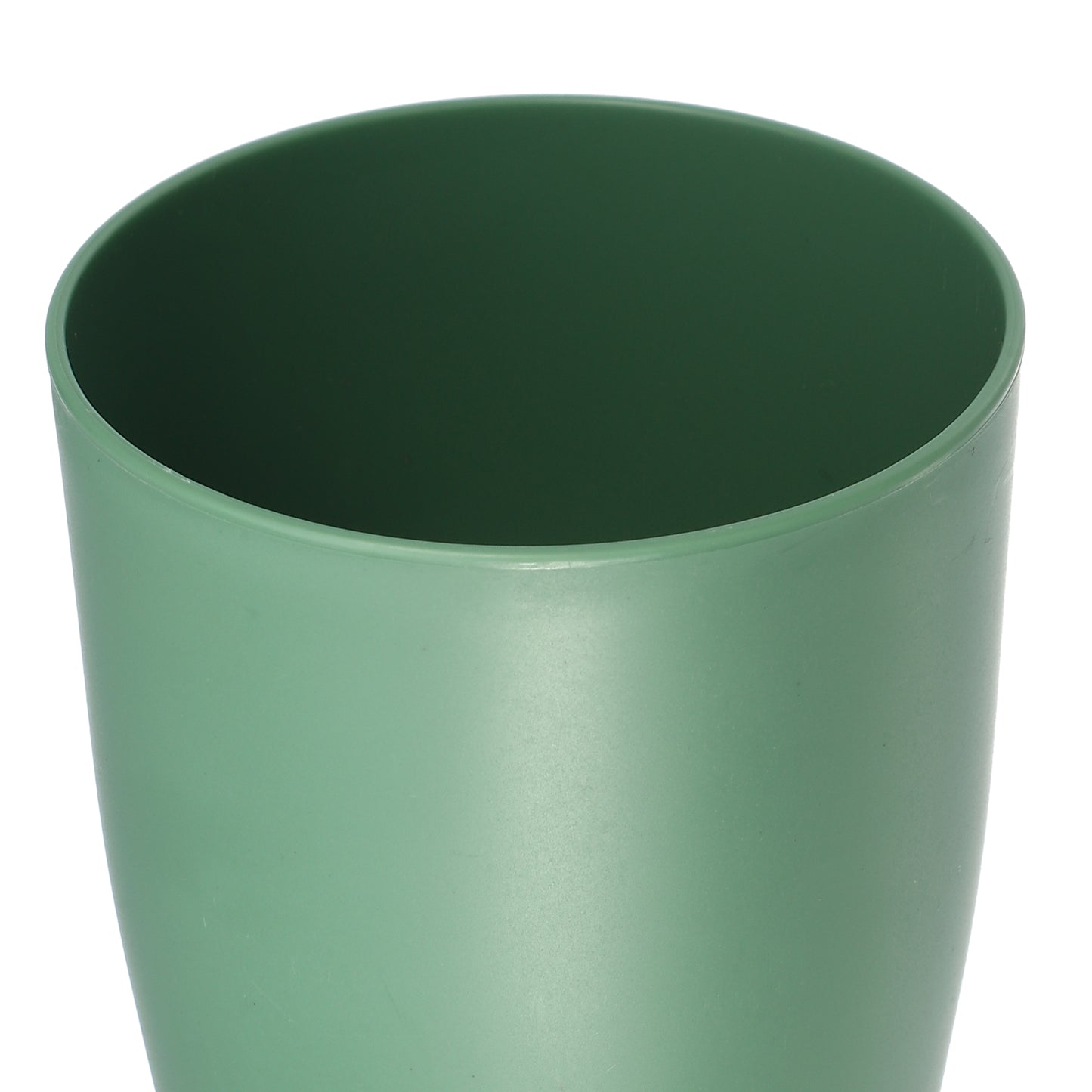 2 vasos de PP para cepillos de dientes de baño y cocina, 12,5 x 7,6 cm, color verde