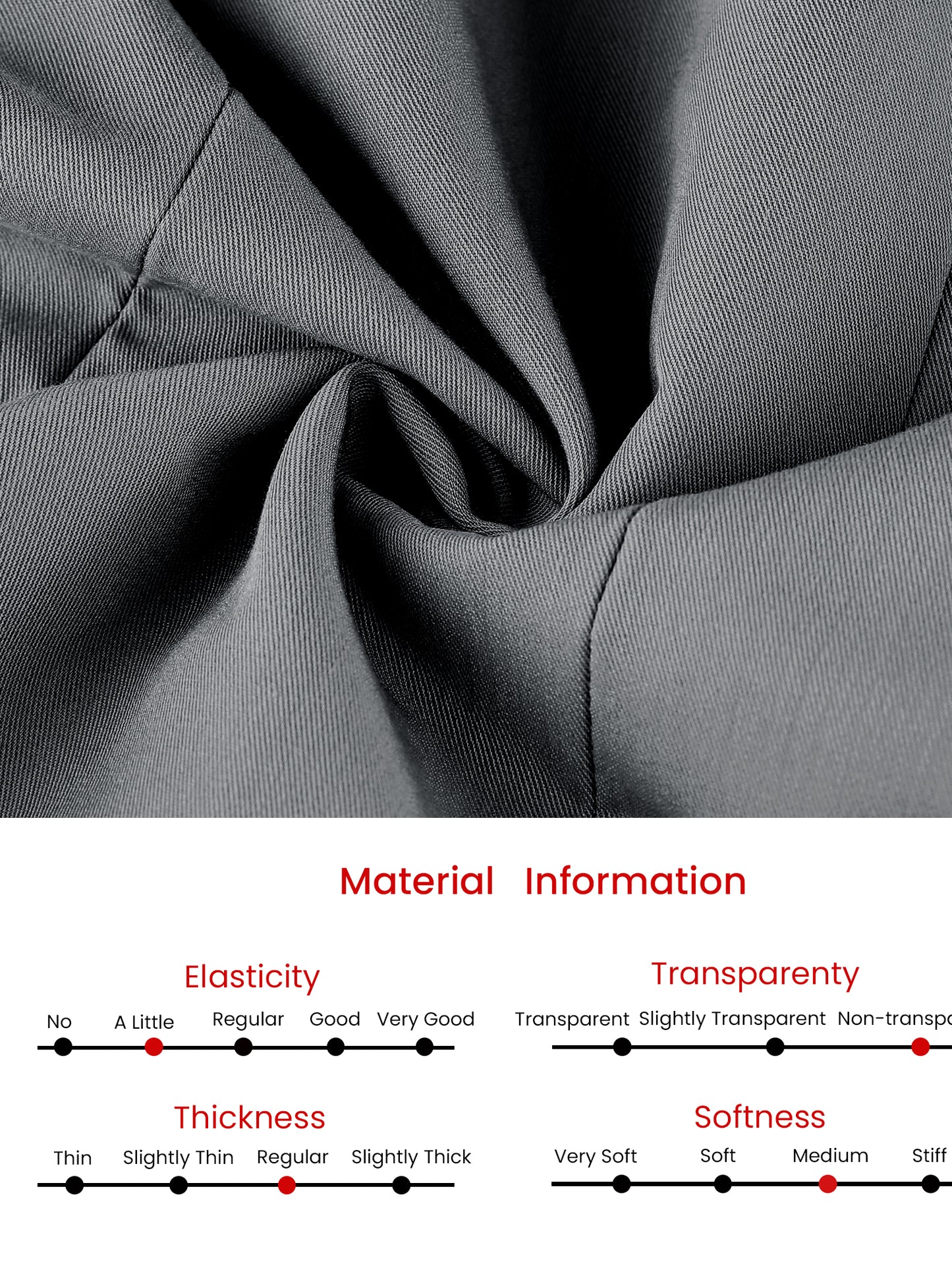 Women's Elegant Formal Skirt with Belt Knee Length Fishtail Pencil Skirt