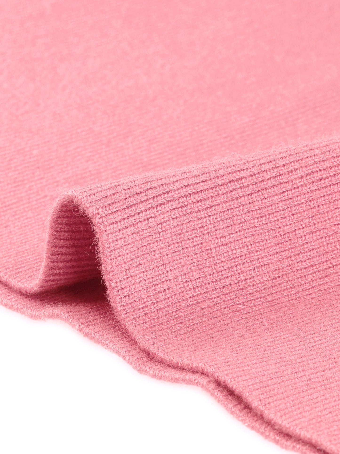 Women's Ribbed Knit Skirt Elastic Waist Slit Hem Stretchy Bodycon Skirts