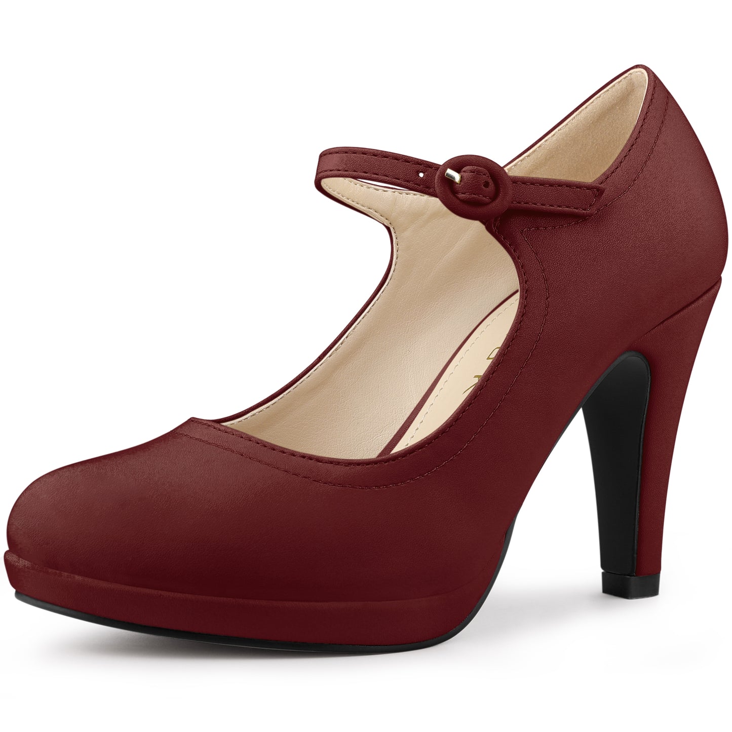 Women's Platform Ankle Strap Chunky Heel Sandals Pumps