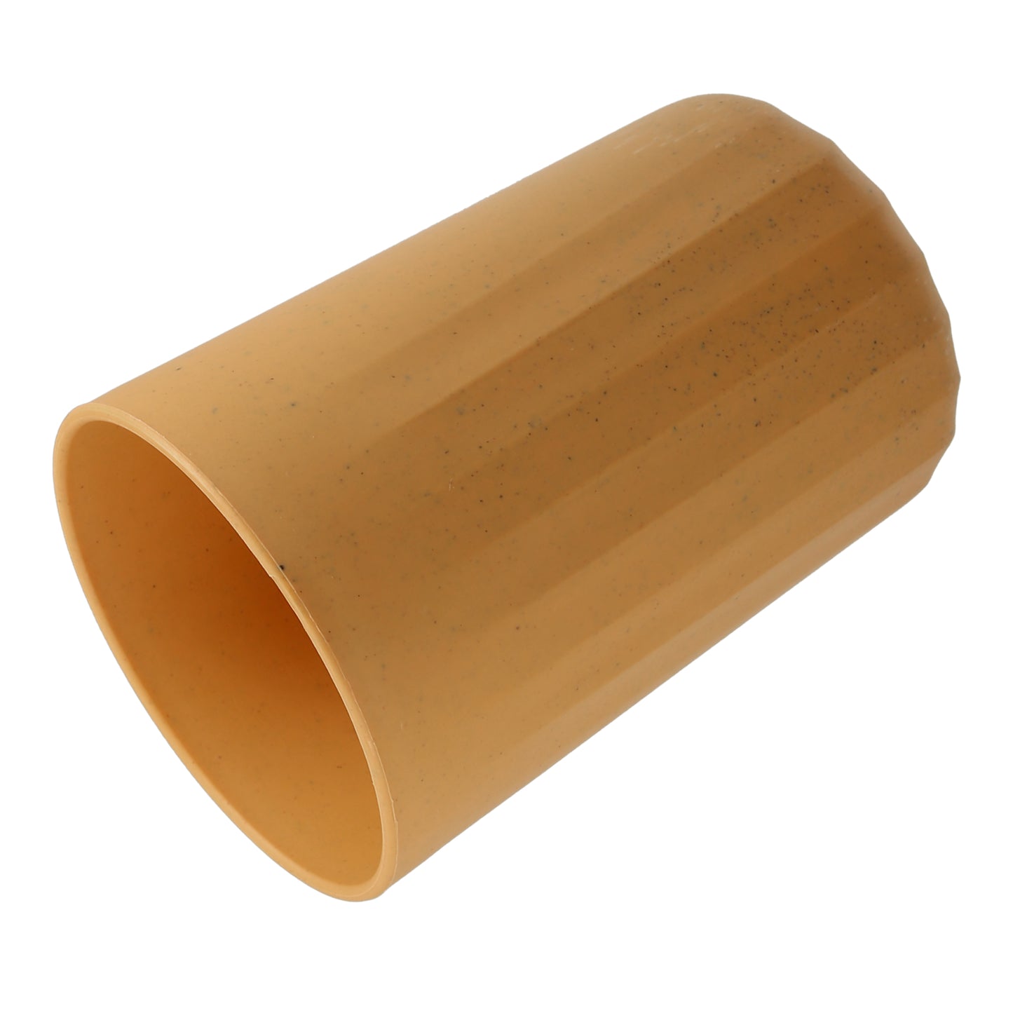 1 Pc Bathroom Tumbler, Wheat Straw Cup for Bathroom 4.09"x2.80" Yellow