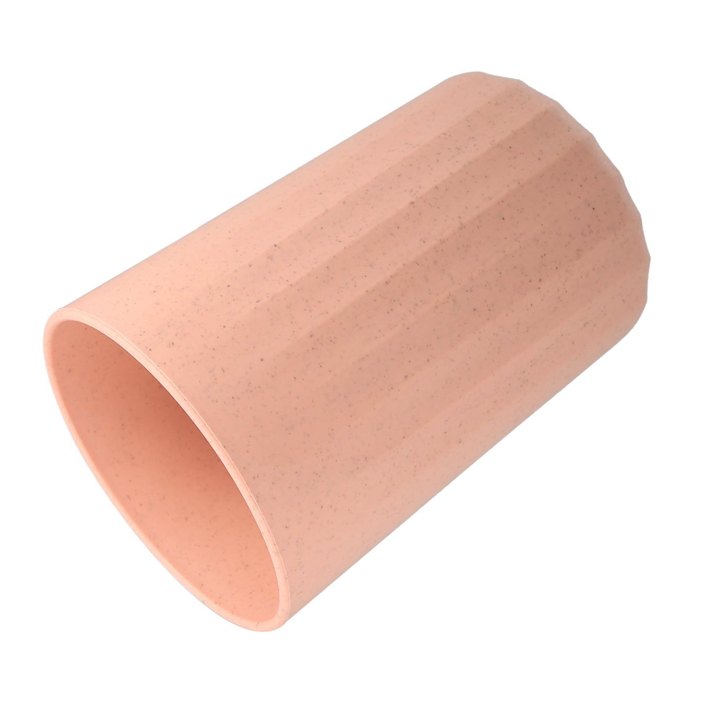 1 Pc Bathroom Tumbler, Wheat Straw Cup for Bathroom 4.09"x2.80" Pink