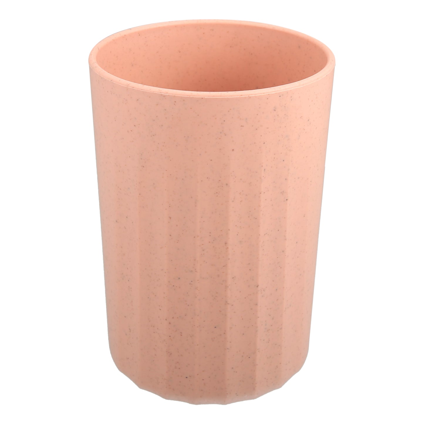 1 Pc Bathroom Tumbler, Wheat Straw Cup for Bathroom 4.09"x2.80" Pink