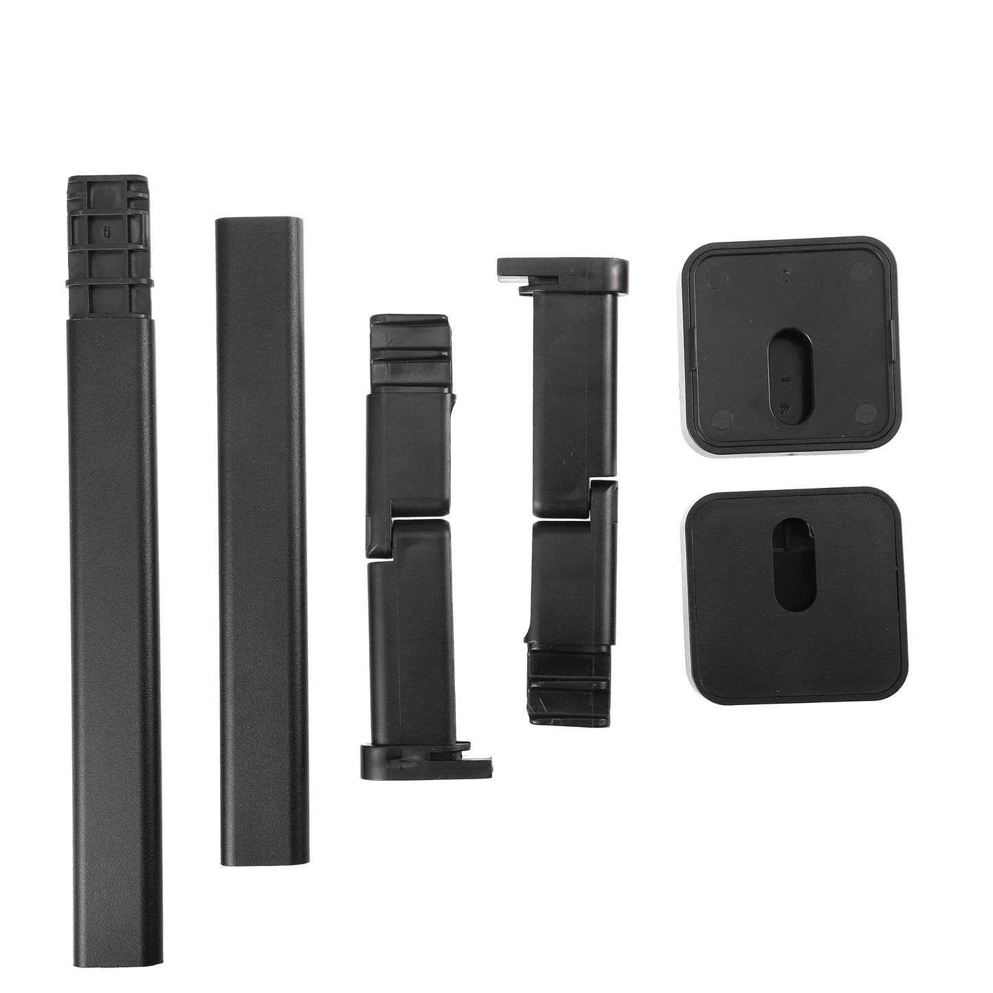 1 Set Wall Mounted Towel Rack Organizer, No Drill for Bathroom, 20.08"x2.95"x2.36" Black