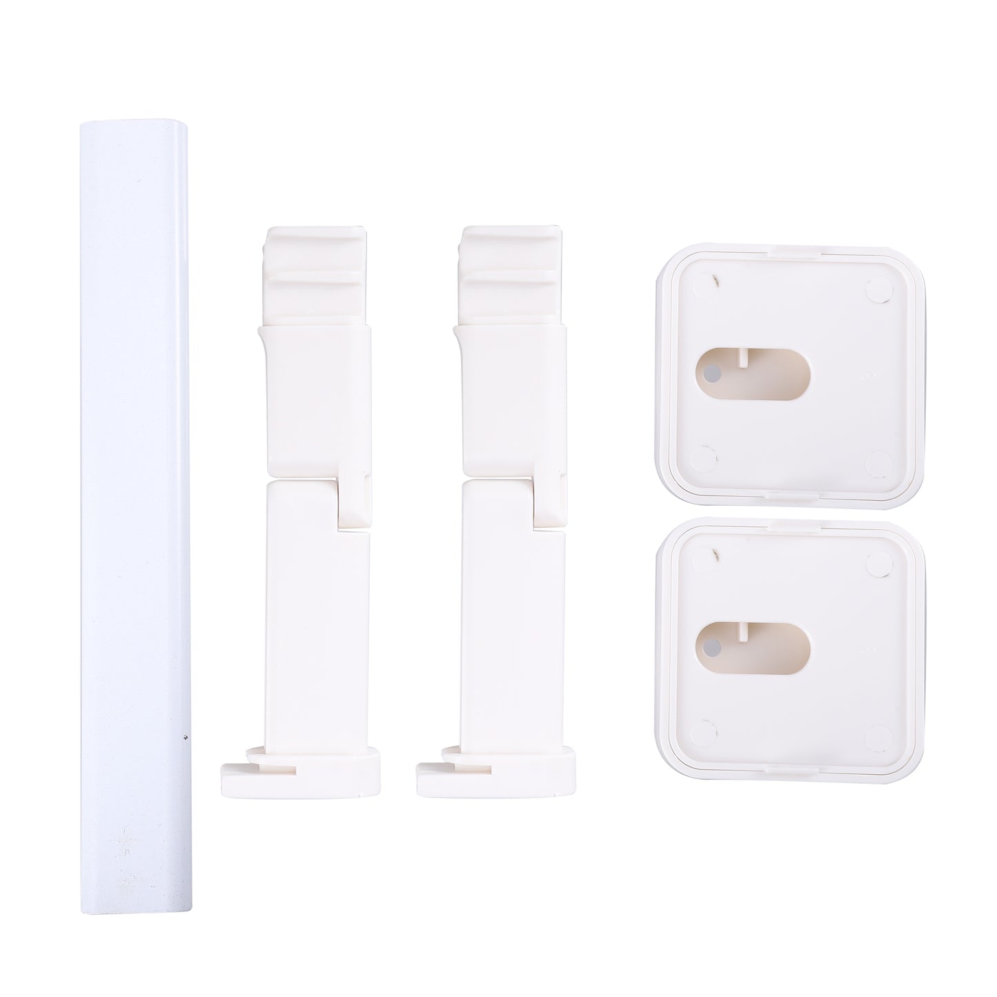 1 Set Wall Mounted Towel Rack Organizer, No Drill for Bathroom, 12.80"x2.95"x2.36" White