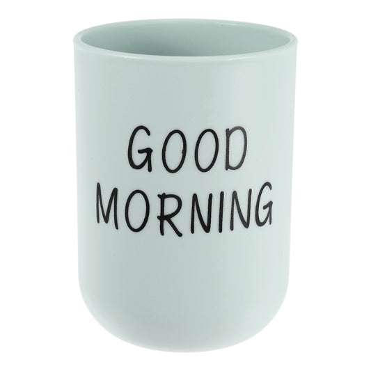 Bathroom Toothbrush Tumblers Plastic Cups 3.94"x2.83" Blue