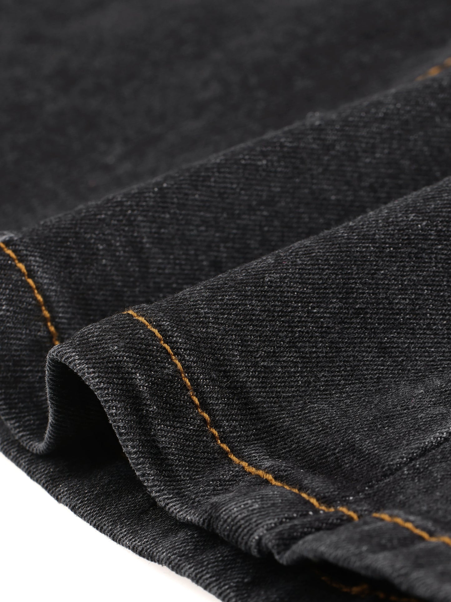 Falda vaquera midi con botones, abertura lateral y bolsillo oblicuo para mujer