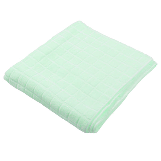 1 Pc Soft Plain Cotton Bath Towel for Shower, Gray 28.74"x55.12"